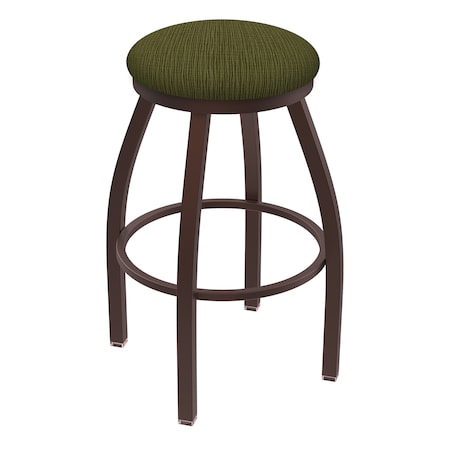 Holland Bar Stool Co 36" Swivel X-Tall Bar Stool, Brnz Finish, Graph Parrot Seat X802